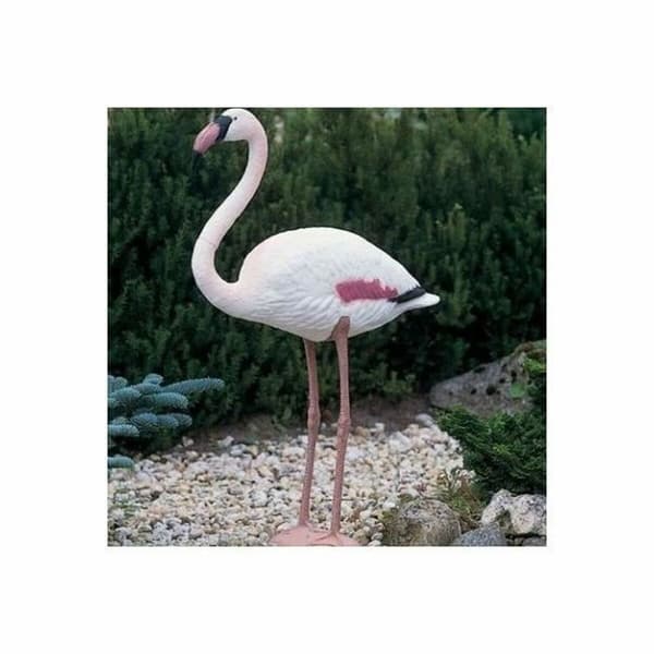 Dekorativ Trädgårdsfigur Ubbink Harts Rosa flamingo