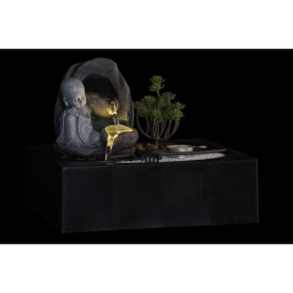 Szökőkút DKD Home Decor Buddha Harts Orientalisk 29 x 21 x 23 cm (2 antal)