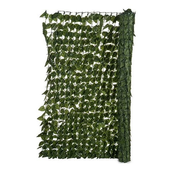 Trädgårdsstaket Ibergarden Grön Plast 14 x 154 x 14 cm