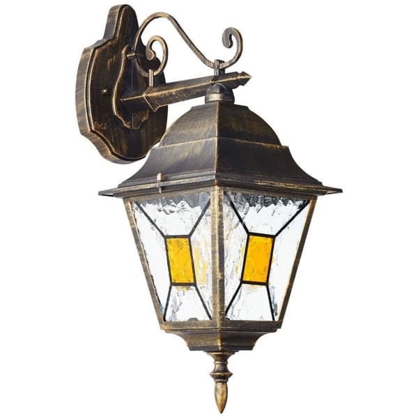 Trädgårdslampa Brilliant Janel Svart 60 W E27 Extern