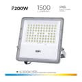 Miniatyrbild 2 av 9: Floodlight/Projektorlampa EDM 31855 200 W 1500 lm Fjärrkontroll Solcellspanel (6500 K)