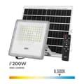 Miniatyrbild 1 av 9: Floodlight/Projektorlampa EDM 31855 200 W 1500 lm Fjärrkontroll Solcellspanel (6500 K)