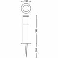 Miniatyrbild 4 av 6: Lampa Philips Grå 12 V Varmvit 600 lm (1 antal)