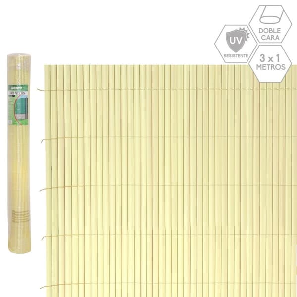 Havehegn Beige PVC 1 x 300 x 100 cm