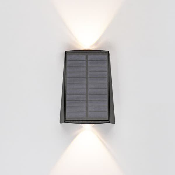 Vägglykta EDM 31822 Polykarbonater ABS 2 W 100 Lm LED Sol (3000 K)