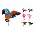 Miniatyrbillede 1 af 3: Dekorativ havefigur Progarden Metal Fugl 12,5 x 14 x 67 cm Urtepotte