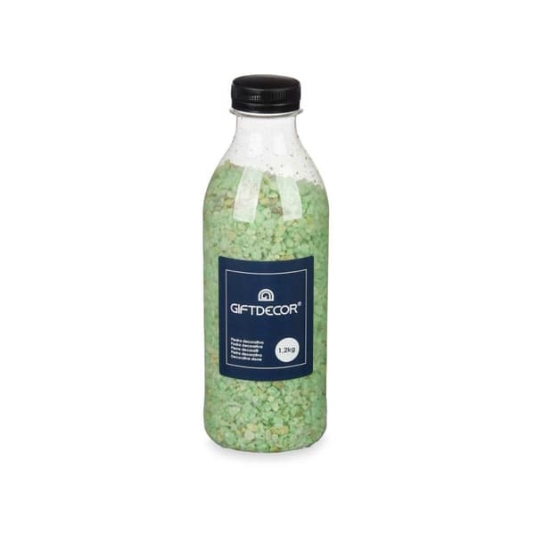 Dekorativa stenar Marmor Grön 1,2 kg (12 antal)