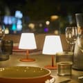Miniatyrbild 3 av 4: Bordslampa Lumisky Mörkbrun