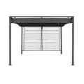 Pikkukuva 3 / 10: Pergola DKD Home Decor Harmaa 300 x 300 x 230 cm Teräs