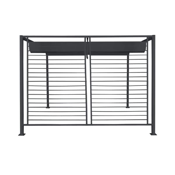 Pergola DKD Home Decor Harmaa 300 x 300 x 230 cm Teräs