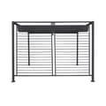 Pikkukuva 5 / 10: Pergola DKD Home Decor Harmaa 300 x 300 x 230 cm Teräs