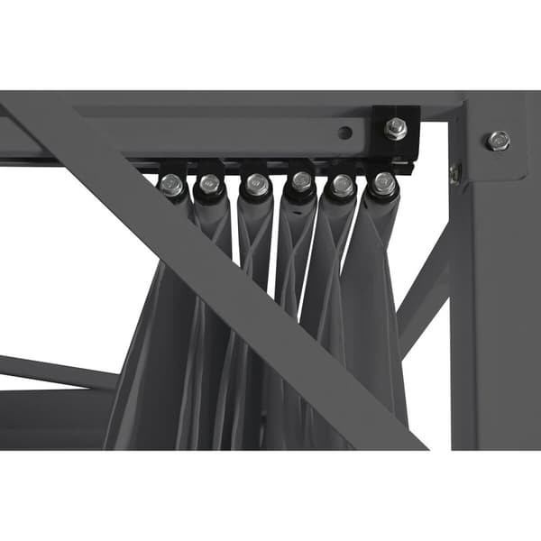 Pergola DKD Home Decor Harmaa 300 x 300 x 230 cm Teräs
