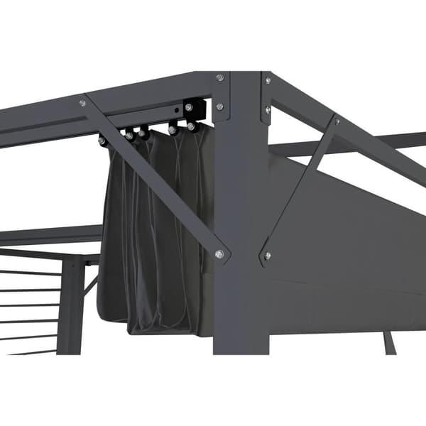Pergola DKD Home Decor Harmaa 300 x 300 x 230 cm Teräs