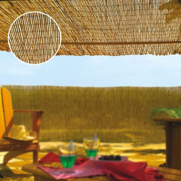 Puutarha-aita EDM 75816 Ruskea Bambu 1 x 5 m