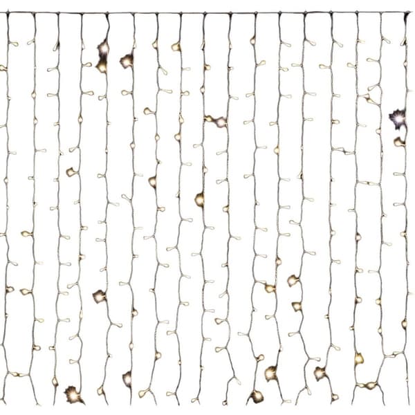 LED-valokranssi 200 x 0,5 x 100 cm
