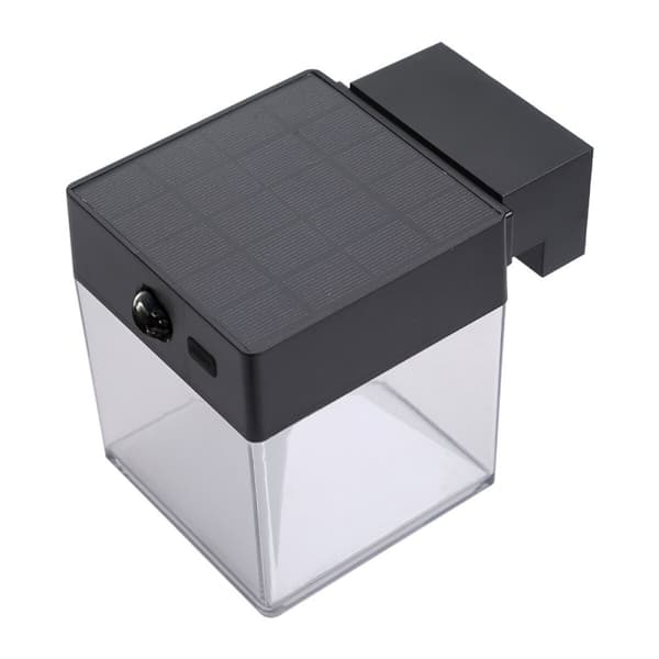 Væglampe EDM 31831 Sort Polykarbonat ABS 4 W 500 lm Solar (3000 K) (5000 K) (4000 K)
