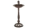 Miniatyrbilde 7 av 11: Fuglebad Brun Jern 53 x 24 cm Antikk stil Dekorativ figur Hage Dekor Hagedekorasjon