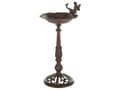 Miniatyrbilde 1 av 11: Fuglebad Brun Jern 53 x 24 cm Antikk stil Dekorativ figur Hage Dekor Hagedekorasjon