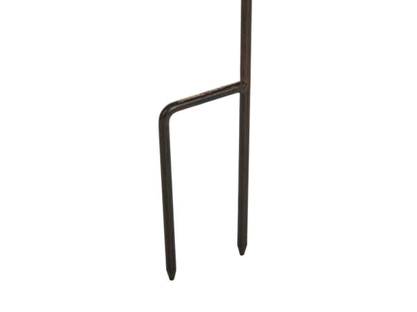 Fuglebad Brun Jern 65 x 27 cm Antikk stil Dekorativ figur Hage Dekor Hagedekorasjon