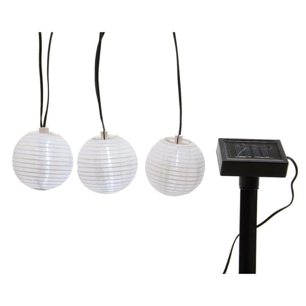 LED-valokranssi Lumineo Ulkopuoli Aurinkokenno Valkoinen (7,5 m)