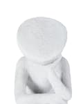Miniatyrbild 7 av 8: Dekorationsfigur Grå MgO Accent Inomhus Utomhus Dekoration Vardagsrum Prydnad
