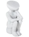 Miniatyrbild 1 av 8: Dekorationsfigur Grå MgO Accent Inomhus Utomhus Dekoration Vardagsrum Prydnad
