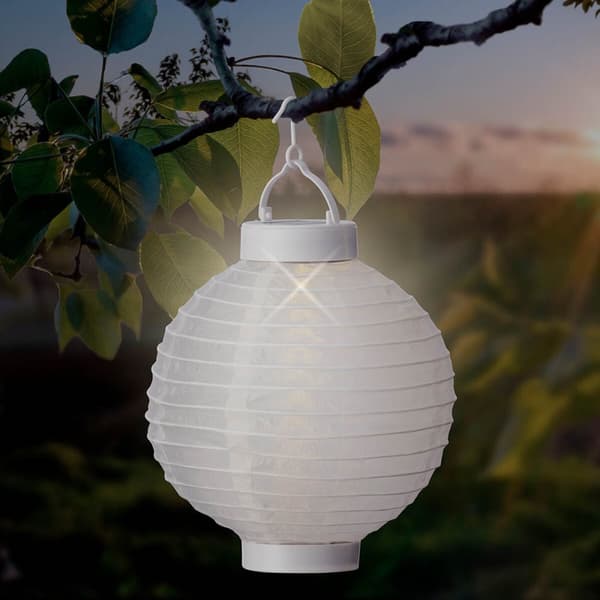 Lyhty Lumineo Valkoinen Nylon