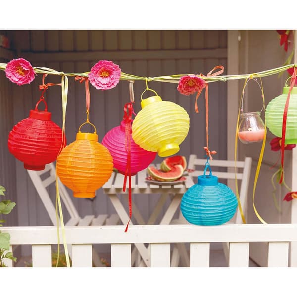 Lanterne Lumineo Forskellige farber Nylon