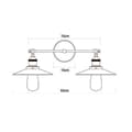 Miniatyrbilde 2 av 2: Vegglys EDM 32109 60 W