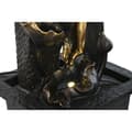 Pikkukuva 2 / 5: Garden fountain Home ESPRIT Hartsi Buddha Itämainen 21 x 19 x 27 cm (2 osaa)