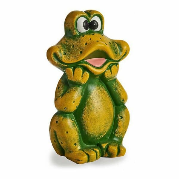 BRUKT Dekorativ hagefigur Ibergarden Frosk (Fikset A)