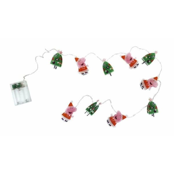 Krans av LED-lys Peppa Pig Lyse Blå 165 cm