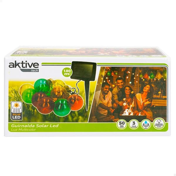 LED-valopallokranssi Aktive LED 160 x 1 x 5,8 cm (6 osaa)
