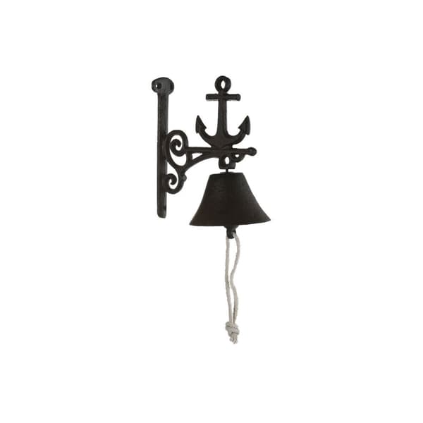 Klokke Home ESPRIT Brun Sort Jern 16 x 10 x 17 cm