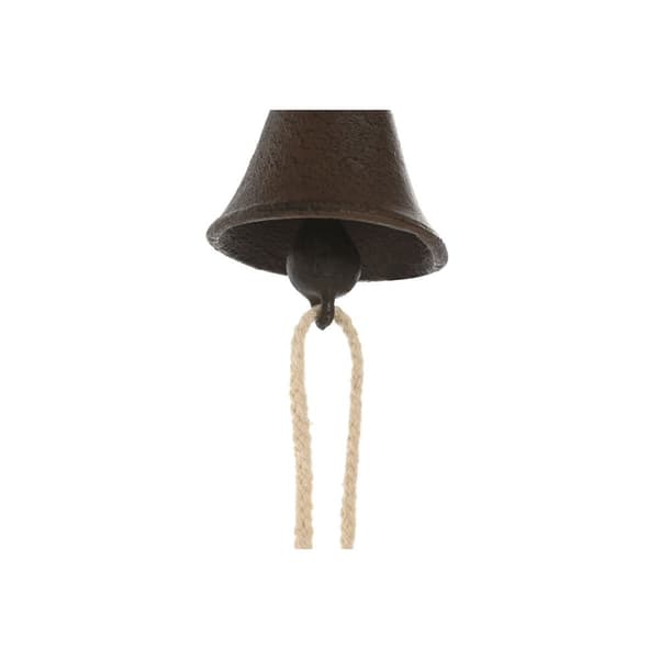 Kello Home ESPRIT Ruskea Musta Köysi Rauta 14,5 x 7,5 x 18,5 cm