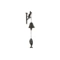 Miniatyrbillede 4 af 4: Klokke Home ESPRIT Brun Sort Jern 15,7 x 7,5 x 42 cm