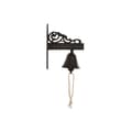 Miniatyrbillede 1 af 4: Klokke Home ESPRIT Brun Sort Tov Jern 14,5 x 7,5 x 18,5 cm