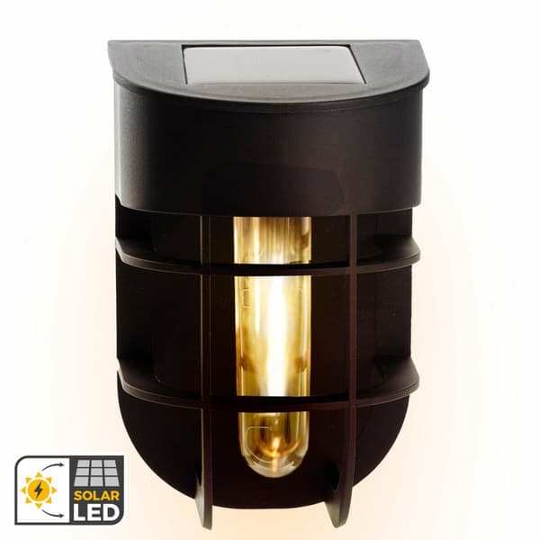 Vägglampa med LED Aktive Plast Sol (6 antal)