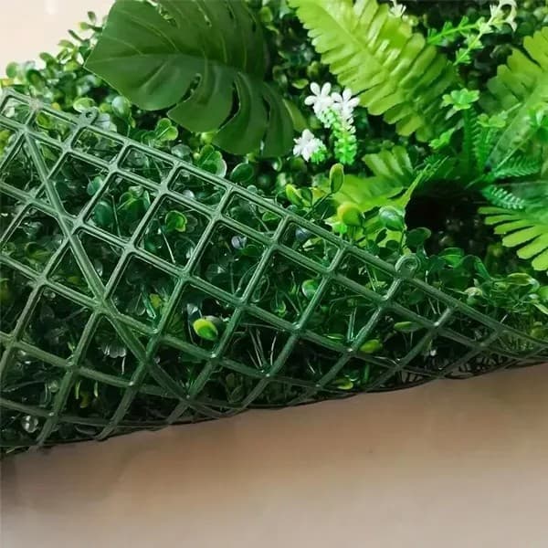 OBOSOE Vertical Garden 40x60 cm, UV-suojattu tekonurmipaneeli, koristeellinen seinä parvekkeelle ja terassille