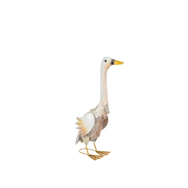 Anka 35 cm Hamrad plåt Dekoration