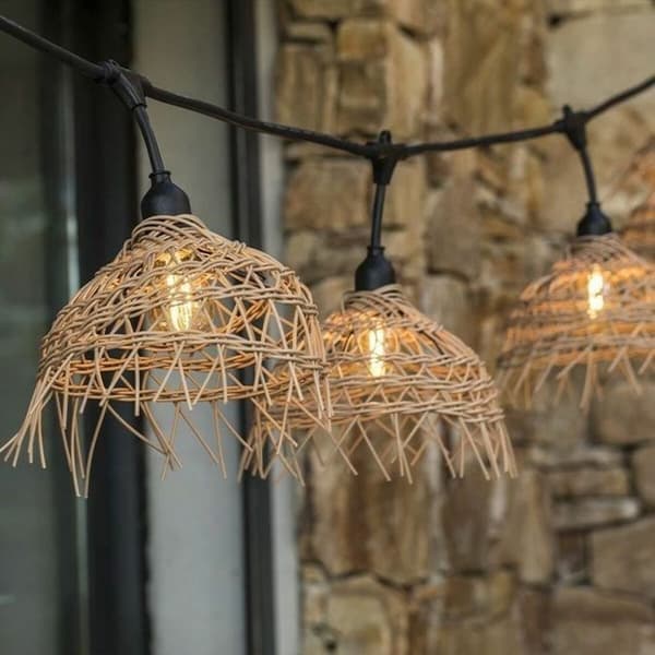 LED-krans Lumisky Svart