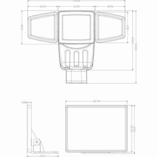 Floodlight/Projektorlampa Galix