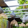 Miniatyrbilde 4 av 5: Krans av LED-lys Lumisky Svart