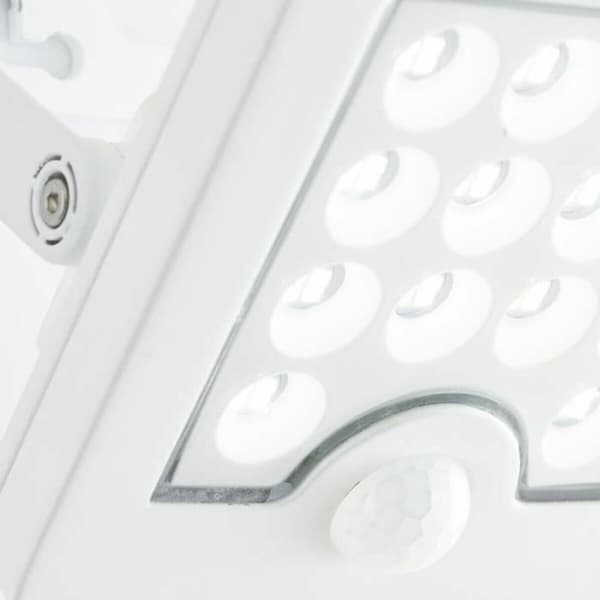 Vägglykta Brilliant Vit Metall Plast 4 W (4 antal)