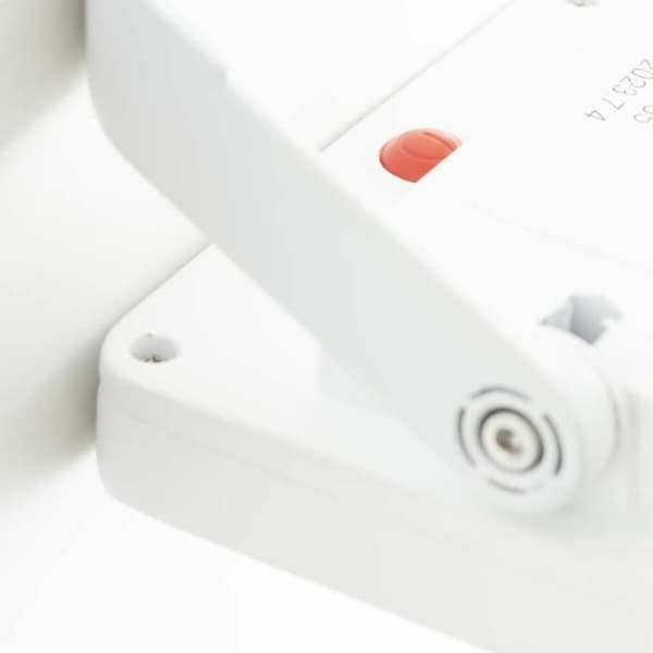 Vägglykta Brilliant Vit Metall Plast 4 W (4 antal)