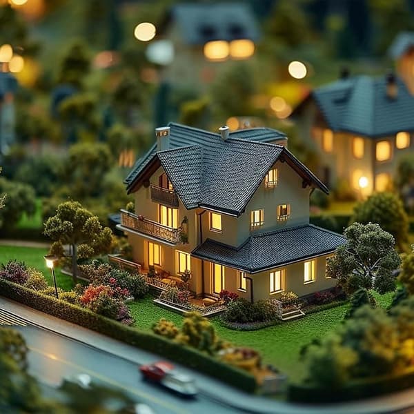 Kunstgræsplæne til modelbygning 0,5x0,5m – dekorativt græs til tog, diorama, hobby og gør-det-selv