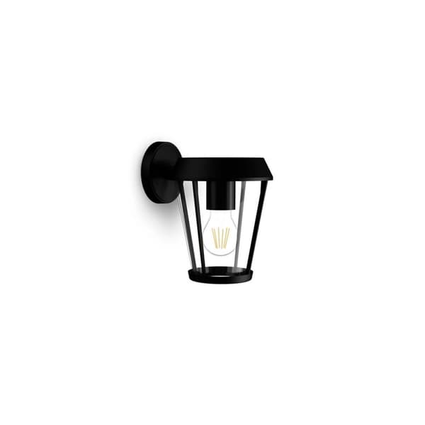 Væglampe Philips sunera Sort 25 W Aluminium E27 Sort