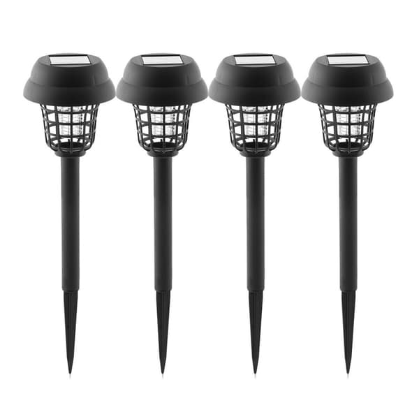 Myggdödande Solar Garden Lamp InnovaGoods 4 antal