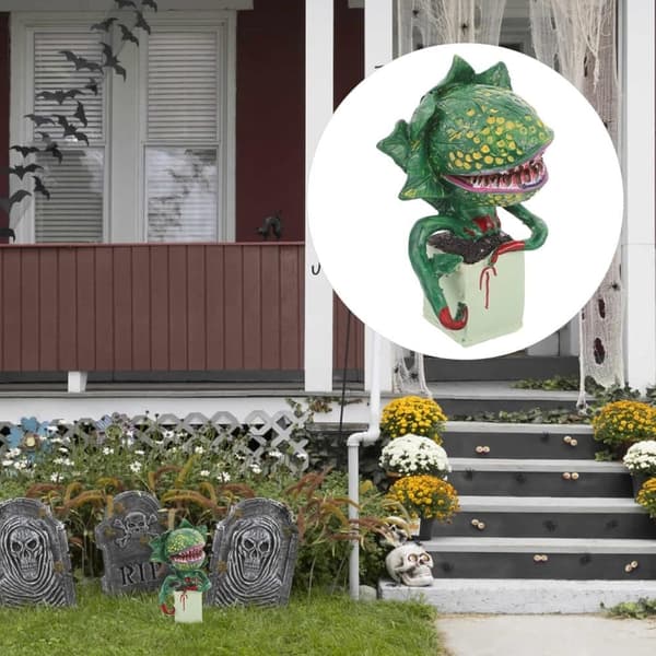 OBOSOE kannibal blomst have harpiks dekoration gys halloween film rekvirering harpiks håndværk