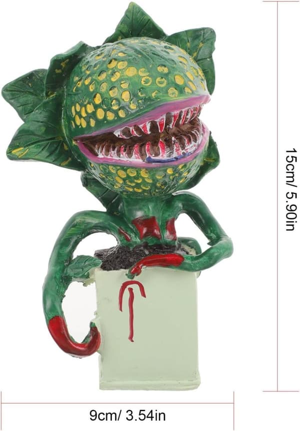 OBOSOE kannibal blomst have harpiks dekoration gys halloween film rekvirering harpiks håndværk